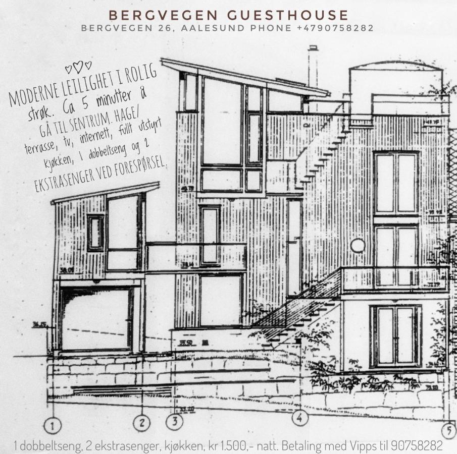 Bergvegen Guesthouse AÅlesund المظهر الخارجي الصورة